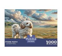 1000 Elementi Shih Tzu Puzzles Sfide Divertenti Decorazione Perfetta Cute Animal Puzzle Di Cartone Intrattenimento Creativo Per Uomini E Donne 38x26cm/1000pcs