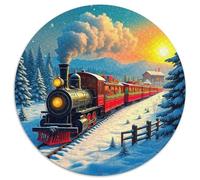 1000 Elementi Steam Train Puzzles Classici Giochi Decora La Casa Giochi Dream Journey Puzzle Relax Intrattenimento Creativo Per Adulti E Bambini 1000pcs (67.5x67.5cm)