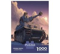 1000 Elementi Tank Puzzles Classici Giochi Decora La Casa Giochi War Machine Puzzle Relax Intrattenimento Creativo Per Adulti E Bambini 52x38cm/1000pcs