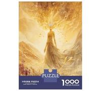 1000 Elementi The Dawn Goddess Puzzles Giochi-rompicapo Decorazione Perfetta Giochi The Desert Flower Realm Puzzle Relax Intrattenimento Creativo Per Adulti E Bambini 52x38cm/1000pcs