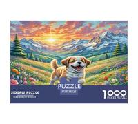 1000 Elementi The Saint Bernard Puzzles Sfide Divertenti Decora La Casa Cute Animal Puzzle Di Cartone Giocattoli Sfida Regalo Per Adulti E Bambini Da 12 Anni 38x26cm/1000pcs