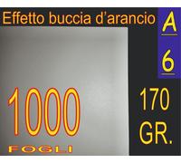1000 FF A6 GR 170 CARTA EFFETTO BUCCIA D'ARANCIO FOTO RUVIDA STAMPANTI LASER