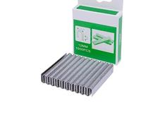 1000 fissaggi per graffatrice manuale 4 in 1, graffe D e U, chiodini a T e senza testa, misure 8 mm 10 mm 12 mm