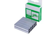 1000 fissaggi per graffatrice manuale 4 in 1, graffe D e U, chiodini a T e senza testa, misure 8 mm 10 mm 12 mm