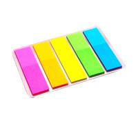 1000 Fogli Colorati PET Etichetta Riposizionabile Scrivibile Adesivi Note Libro Pagina Marker per Raccoglitore Journal Planner Multicolore PET Divisori