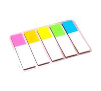 1000 fogli colorati PET scrivibili etichette adesive riposizionabili segnalibri per diario planner raccoglitore forte adesivo segnalibro