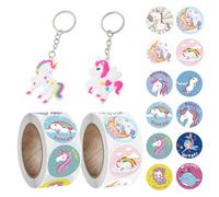 1000 Fogli Di Adesivi Rotondi, 2 Etichette, Adesivi Per Animali, Adesivi Per Decorazioni Di Carte, Adesivi Artigianali Fai-Da-Te