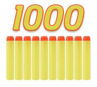 1000 frecce per Nerf Elite 2.0, 7,2 cm, frecce di ricambio per bullet, freccette in schiuma compatibili con Nerf Hasbro Fortnite