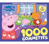 1000 gommettes Peppa Pig: Avec 32 jolie scènes