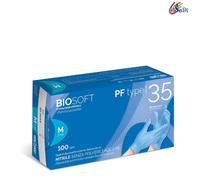 1000 GUANTI NITRILE MONOUSO BLU S M L XL SENZA POLVERE NO LATTICE NO TALCO