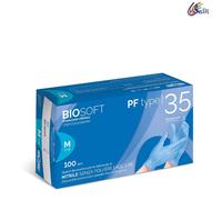 1000 GUANTI NITRILE MONOUSO BLU S M L XL SENZA POLVERE NO LATTICE NO TALCO