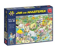 Puzzle JUMBO campeggio nella foresta Jan Van Haasteren 1000 pezzi