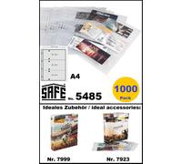 1000 La Raccolta Di Foglie Biglietti Safe 5485 XL A4 3 Scomparti 215x97mm