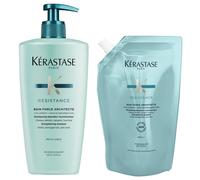 1000 litro Kérastase Resistance Bundle (Shampoo 500ml + Refill 500ml)