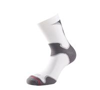 1000 Mile Fusion - Calzini da Corsa da Uomo, Uomo, 2026, White/Grey, XL - 12-14UK