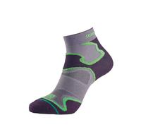1000 Mile Fusion - Calzini sportivi da uomo, Uomo, 2026, Black/Green, L