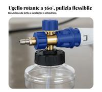 1000 Ml Lancia Schiuma Idropulitrice Capacità 1000ml per Detailer Fai-da-Tu