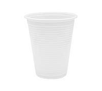 1000 o 3000 Bicchieri di Plastica Bianchi o Trasparenti 200cc Monouso Resistenti