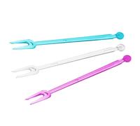 [1000 o 3000] FORCHETTINE A DUE PUNTE IN PLASTICA 8,5 cm FORCHETTE PATATINE