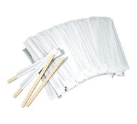 1000 Palette legno 11.4 cm per cappuccino imbustate singolarmente
