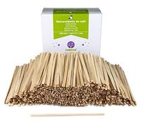 1000 Palettine da Caffè in Legno 14 cm Palettine Usa e Getta, Bastoncini per Mescolare Caffè e Tè, Bastoncini di Legno per Fai da Te