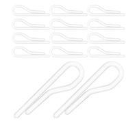 1000 Pcs Clip Per Piegare Le Camicie Mollette Trasparenti Di Vento Plastica