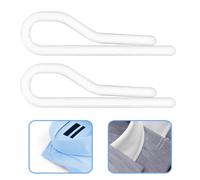 1000 Pcs Clip Trasparente Per Piegare Le Camicie Di Vento Plastica