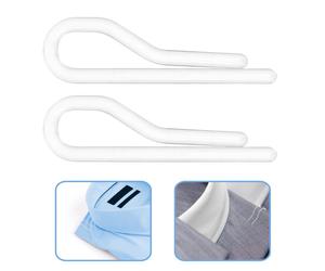 1000 Pcs Clip Trasparente Per Piegare Le Camicie Di Vento Plastica