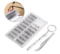 1000 Pcs Kit Occhiali Riparazione Di Strumenti Per La Degli Viti