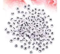 1000 Pcs Perline Con Lettere Braccialetti Dell'alfabeto Perle Di Lettera