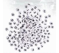 1000 Pcs Perline Lettere Braccialetti Perle Di Lettera Dell'alfabeto