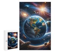 1000 PCS Puzzle Explore Our Amazing Planet Earth Puzzle Per Adulti Migliora La Memoria Sfida Educativa Giocattoli Giochi Educativi 1000 PCS
