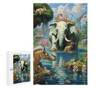 1000 PCS Puzzle Fantasy Forest Adventure Puzzle Per Adulti Giocattoli Antistress Vacanza A Casa Ammazza Il Tempo Offerta Come Regalo Per Tutta La Famiglia 1000 PCS