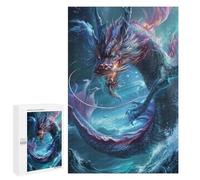 1000 PCS Puzzle Oceanic Serpent Artwork Puzzle Per Adolescenti Antistress Allena La Mente E Le Mani Giocattoli Educativi Per L'apprendimento 1000 PCS