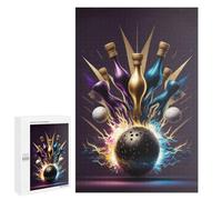 1000 PCS Puzzle Per Adolescenti Abstract Bottle Explosion Artwork Puzzle Per Adolescenti Gioco Rompicapo Migliora La Memoria Regali Di Natale Compleanno 1000 PCS