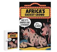 1000 PCS Puzzle Per Adolescenti Africa Easiest Crowd Puzzle Per Adolescenti Giochi Per Famiglie Analisi E Sfida Educativa Logica 1000 PCS