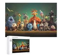 1000 PCS Puzzle Per Adolescenti Amazon Rainforest Animals Puzzle Per Adulti Giocattolo Decorazione Da Parete Un'opera D'arte Regalo Di Compleanno, Regali, 1000 PCS
