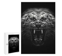 1000 PCS Puzzle Per Adolescenti Angry Tiger Poster Puzzle Per Adolescenti Analisi E Logica Difficile E Sfida Ideale Come Regalo 1000 PCS