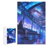 1000 PCS Puzzle Per Adolescenti Anime Galaxy Train Puzzle Per Adulti Migliorano La Memoria Difficili E Stimolanti Rompicapo Giochi Per Famiglie 1000 PCS
