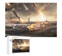 1000 PCS Puzzle Per Adolescenti Apocalyptic Airport Puzzle Per Adolescenti Gioco Rompicapo Migliora La Memoria Regali Di Natale Compleanno 1000 PCS