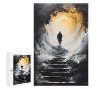 1000 PCS Puzzle Per Adolescenti Ascend Into Light - Mystical Journey Upward Into The Unknown Puzzle Per Adulti, Rompicapo, Sfida Educativa, Regalo Di Compleanno 1000 PCS
