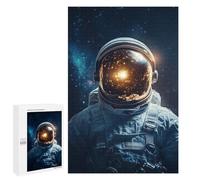 1000 PCS Puzzle Per Adolescenti Astronaut in Space Puzzle Per Adulti Assemblaggio Del Modello Aiuta L'esercizio Del Cervello Giochi Stimolanti 1000 PCS