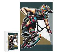 1000 PCS Puzzle Per Adolescenti BMX WPAP POP ART Puzzle Per Adulti Rompicapo Gioco Analisi E Logica Regali Di Natale Compleanno 1000 PCS