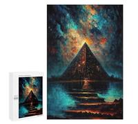 1000 PCS Puzzle Per Adolescenti Bridge to The Pyramid Puzzle Per Adolescenti Gioco Rompicapo Migliora La Memoria Regali Di Natale Compleanno 1000 PCS