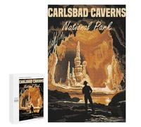 1000 PCS Puzzle Per Adolescenti Carlsbad Caverns National Park Puzzle Per Adulti Gioco Pratico Difficile Difficile Unico Compleanno E Regali 1000 PCS