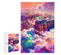 1000 PCS Puzzle Per Adolescenti Cloud Covered Canyon Enigmi Per Adulti Giochi Di Pensiero Regali Per Le Donne Unici Regali Per Compleanno E Per Natale 1000 PCS