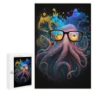 1000 PCS Puzzle Per Adolescenti Colorful Octopus Art Print-13 Puzzle Per Adulti Analisi E Logica Ogni Pezzo È Unico - Giochi Rompicapo Per Famiglie 1000 PCS