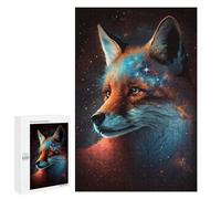 1000 PCS Puzzle Per Adolescenti Cosmic Fox Portrait-5 Puzzle Per Adolescenti Antistress Ogni Pezzo È Unico - Ideale Come Regalo Per Tutta La Famiglia 1000 PCS