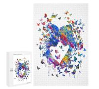 1000 PCS Puzzle Per Adolescenti Couple in Love Puzzle Per Adolescenti Analisi E Logica Difficile E Sfida Ideale Come Regalo 1000 PCS