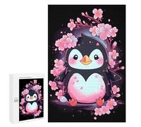 1000 PCS Puzzle Per Adolescenti Cute Floral Penguin Puzzle Per Adolescenti Gioco Rompicapo Migliora La Memoria Regali Di Natale Compleanno 1000 PCS